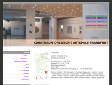 Tablet Screenshot of kunstraum-dreieich.de